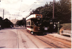 
Crich Tramway Museum, LCC tramcar No 106, August 1985